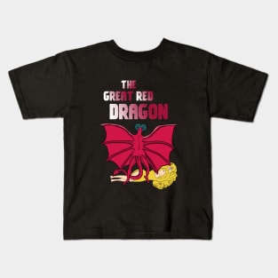 Wiliam Blake, The great red dragon Kids T-Shirt